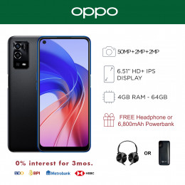 Oppo A55 Mobile Phone 6.51-inch Screen 4GB RAM and 64GB Storage