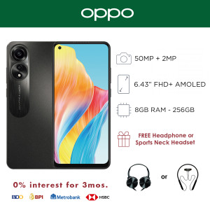 Oppo A78 4G 6.43-inch Mobile Phone with 8GB of RAM and 256GB of Storage