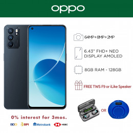 Oppo Reno 6 5G Mobile Phone 6.43-inch Screen 8GB RAM and 128GB Storage