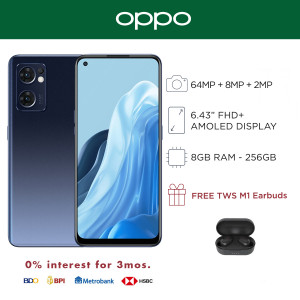 Oppo Reno7 5G Mobile Phone 6.43-inch Screen 8GB RAM and 256GB Storage